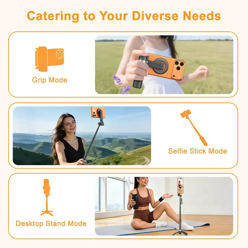 Magnetic Bluetooth Selfie Stick